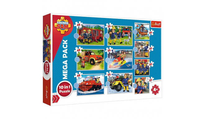 "Puzzle - 10w1 - tutvu päästemeeskonnaga Sama / Prism AandD Fireman Sam 90382"