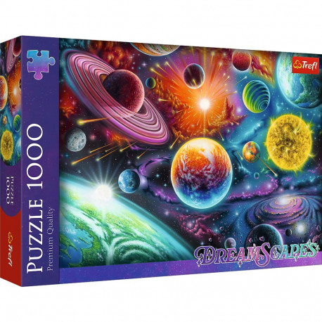Puzzle 1000 kosmiline seiklus Trefl 10931