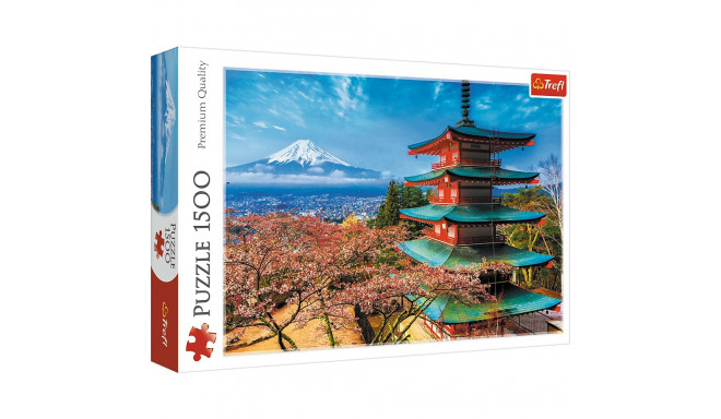 Puzzle - 1500 - Góra Fudżi - HUBER - Trefl 26132