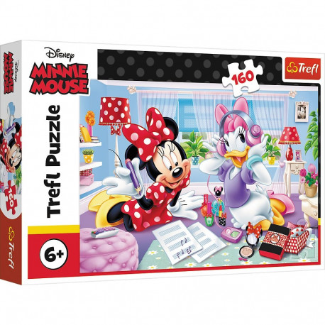 Puzzle 160 päev sõbrannaga Disney Minnie Trefl 15373