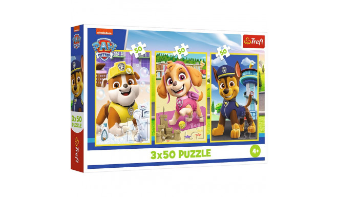 Puzzle - 3x50 - meie kutsikad - Paw Patrol - Trefl 34878