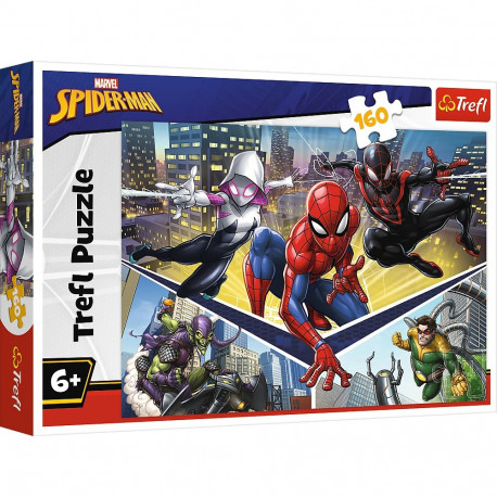 Puzzle 160 Spidermani jõud Spiderman Trefl 15422