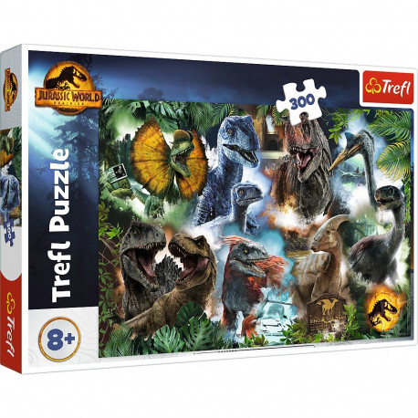 Trefl pusle 300 lemmikdinosaurused Universal Jurassic World 23013