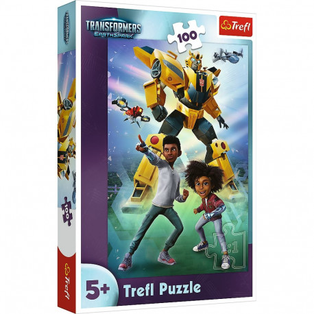 Puzzle - 100 - Transformers meeskond - Trefl 16457