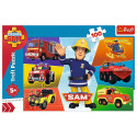 Puzzle - 100 - Pojazdy Strażaka Sama - Prism A and D Fireman Sam 16354