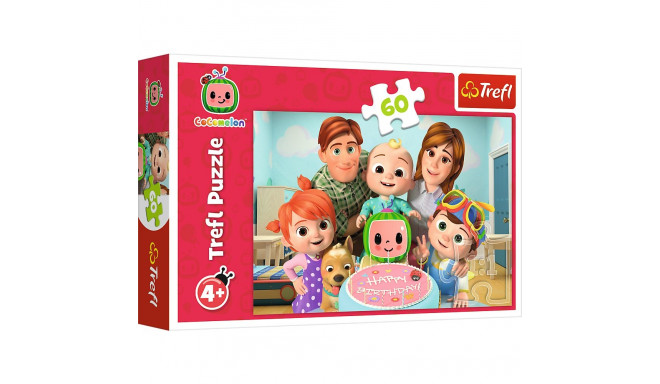 Puzzle 60 Cocomelon imeline päev Trefl 17391