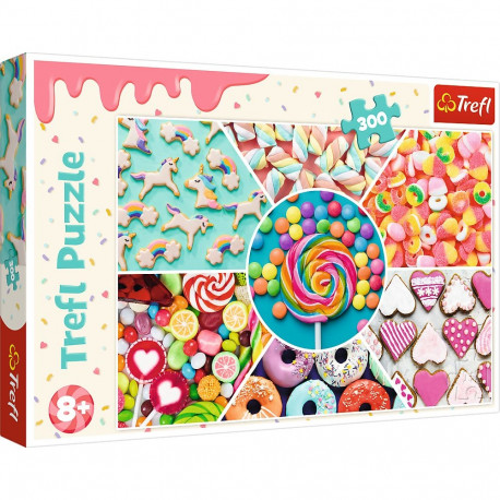 Puzzle - "300" - Słodkości Trefl 23004
