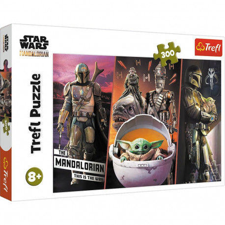 Puzzle - "300" - Tajemniczy Baby Yoda Trefl 23002