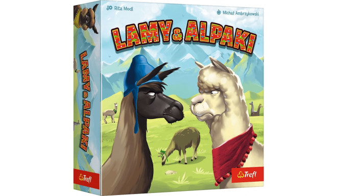 Lamy ja alpaka pere mäng Trefl 02600