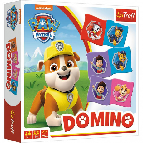 Domino laste mäng Psi Patrol Trefl 01895