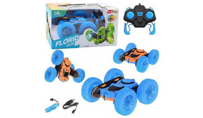 zdaljuhitav RC auto 360° sinine