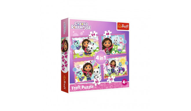 "Puzzle - 4w1 - gabi seiklused / Universal Gabby’s Dollhouse 34620"