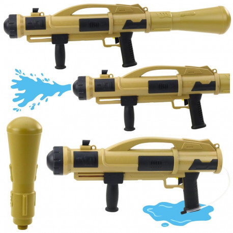 veepüstol bazooka pumpaga 73cm 1100ml, beež