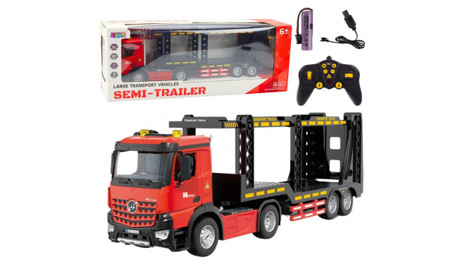 duża laweta Lora juhtmevaba RC 2.4G 6CH punane