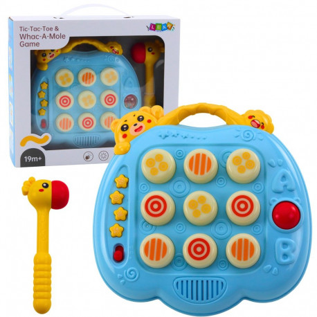 gra zręcznościowa whac-a-mole haamer väikelapsele sinine