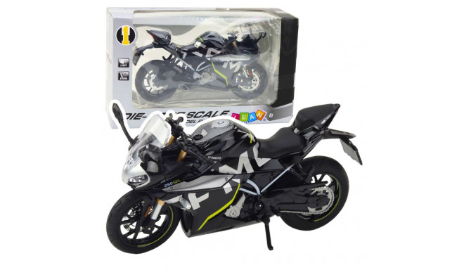 mototsikkel sportlik metallist tuled helid must 250 SR 1:12