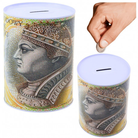 metalne rahakassa purk 200 złotych 16x12cm