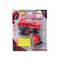 Mini Pistolet Na Strzałki Piankowe Z Przyssawkami Czerwony