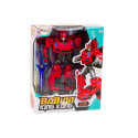 Auto-Robot 2w1 Transformacja Sportowy Czerwony