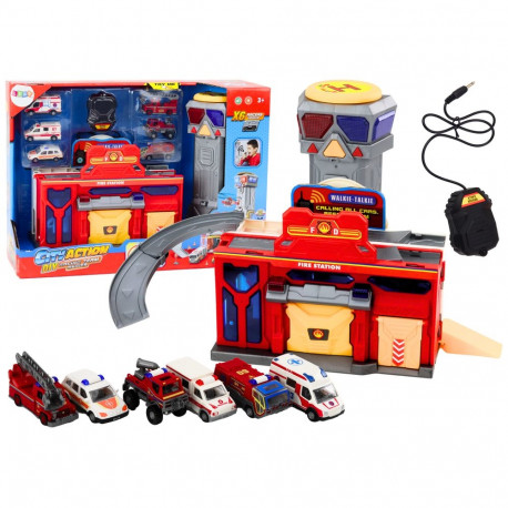 Baza Straż Pożarna Szpital Centrum Dowodzenia Pojazdy 6 Szt