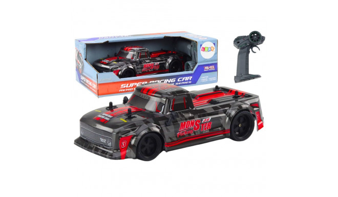 Zdalnie Sterowane Auto Pick-Up RC 1:18 Gumowe Opony Czerwony