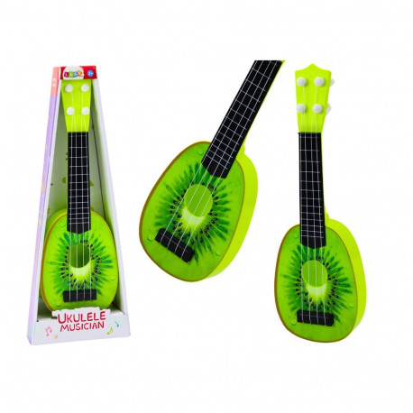 Ukulele Dla Dzieci Mini Gitara 4 Struny Owoc Kiwi Zielona