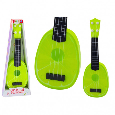 Ukulele Dla Dzieci Mini Gitara 4 Struny Owoc Limonka Zielona