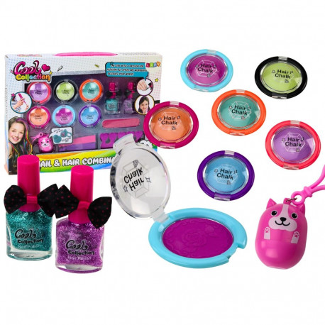 komplekt ilu meigiks ja küünte stiliseerimiseks lauvärvid lakid