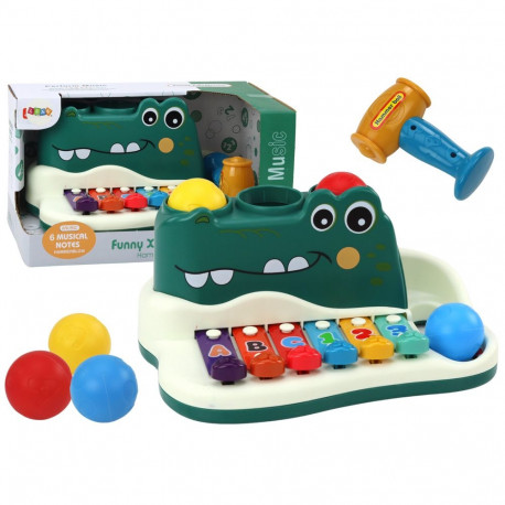 ksülofon klaver krokodill interaktiivne hariduslik instrument