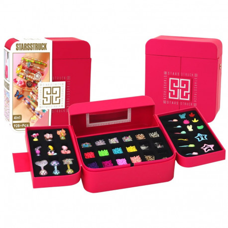 Zestaw Piękności Do Tworzenia Biżuterii W Szkatułce Zawieszki Spinki