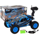 Autko Terenowe Zdalnie Sterowane R/C 1:24 Niebieskie