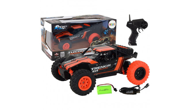 Autko Terenowe Zdalnie Sterowane R/C 1:24 Pomarańczowe