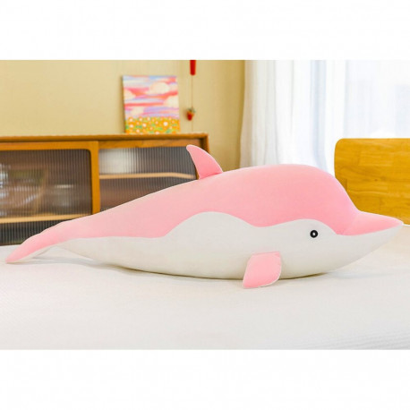 Maskotka Pluszowy Delfin Różowy 30 cm