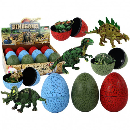 Jajo figurka dinosaurus 3 värvi 9cm