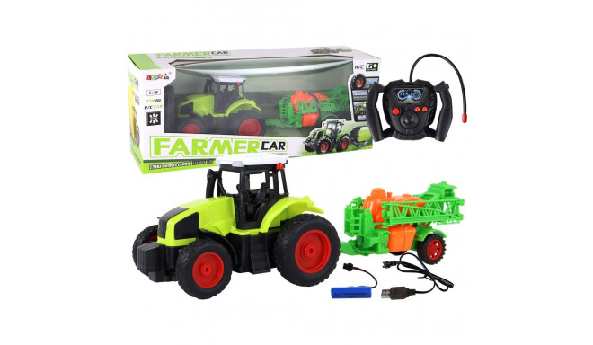 traktor pihustiga RC kaugjuhitav 1:16