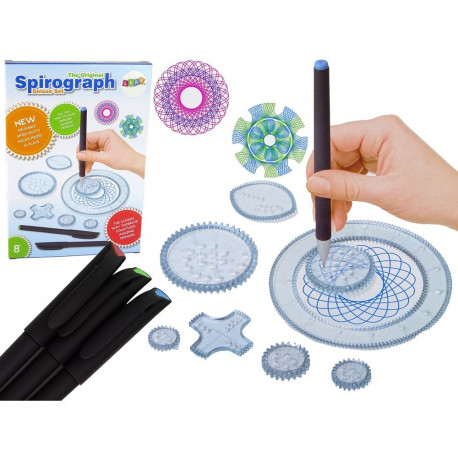 Zestaw Edukacyjny Spirograf Pisaki