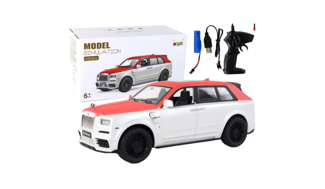 Auto R/C 1:20 Biało-Czerwone Samochód Pilot
