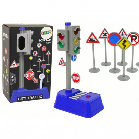 "liiklusmärkide komplekt tuled helid 23 cm"