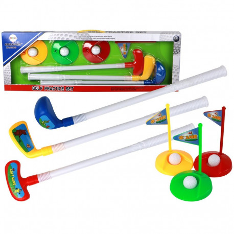 minigolfikomplekt lastele kepid 12 osa