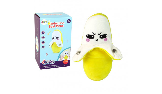 pluszist banaan interaktiivne muusika 22 cm kollane
