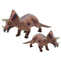 Duża Figurka Dinozaur Triceratops Dźwięk 36 cm Brązowy Duża Figurka Dinozaur Triceratops Dźwięk 36 cm Brązowy