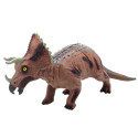 Duża Figurka Dinozaur Triceratops Dźwięk 36 cm Brązowy Duża Figurka Dinozaur Triceratops Dźwięk 36 cm Brązowy