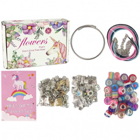 Zestaw Do Robienia Bransoletek DIY 90 Koralików