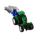 Zielony Traktor z Pługiem Farma