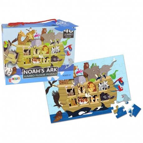 Puzzle Dla Dzieci Układanka Arka Noego 48 Elem