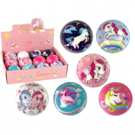 pehme pall lapsele 8cm, vikerkaareline