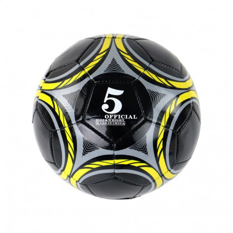 jalgpall 24cm, suurus 5, must