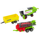 Zestaw Maszyn Rolniczych Pojazdów Farmerskich 6 sztuk Traktor