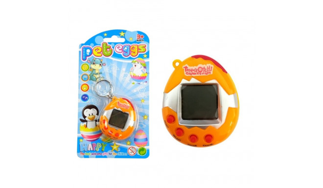 Tamagotchi w Jajku Gra Elektroniczne Zwierzątko Pomarańczowe