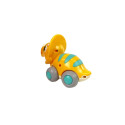 Dinozaur Na Kółkach Żółty Triceratops Figurka